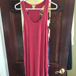 J.Crew Racer back dress